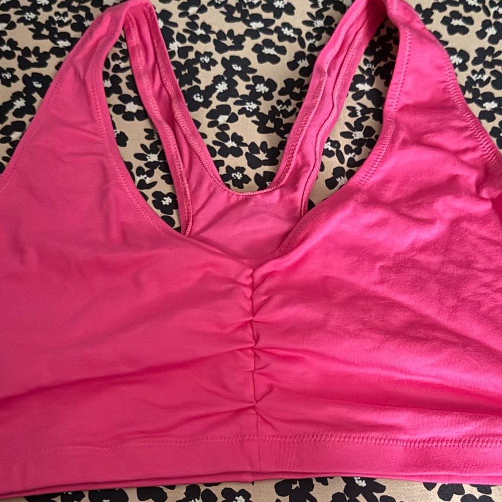Women's Pink Sports Bra